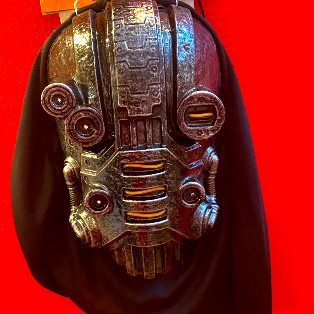 Light up scary Halloween mask